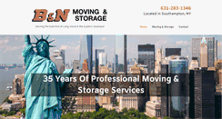 Desktop Screenshot of bnmoving.com